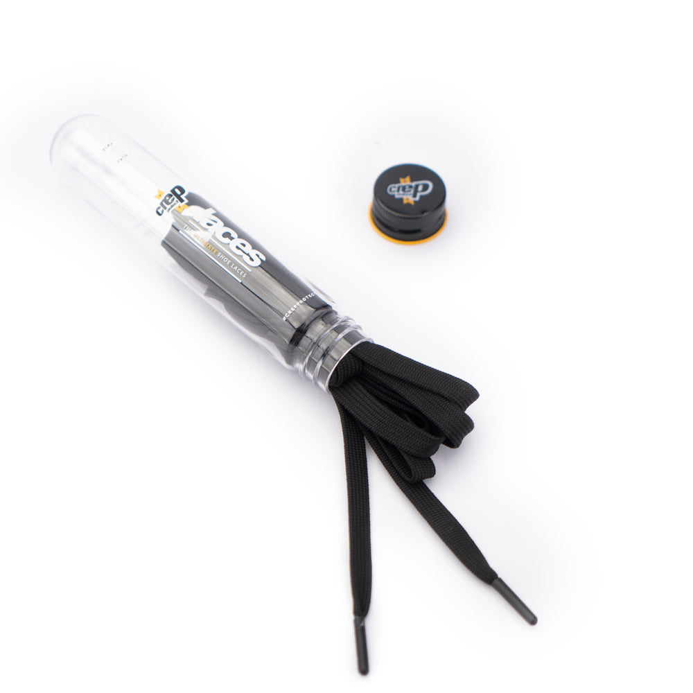 Crep Protect Flat Laces - Tone-In-Tone Aglet - capstore.dk